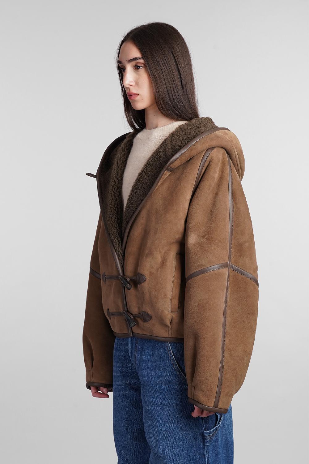Deliberti Isabel Marant Montone amiel in pelle marrone cod. 407737 - Deliberti The Luxury Shopping Negozi Online