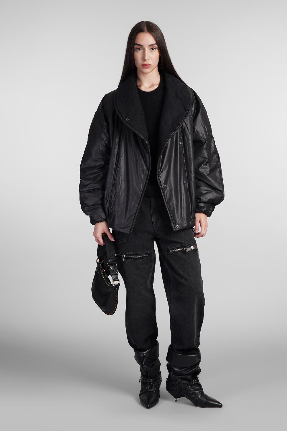 Deliberti Isabel Marant Piumino kimberly in poliestere nero cod. 407738 - Deliberti The Luxury Shopping Acquista Ora