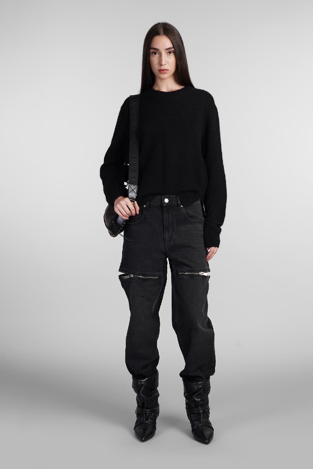 Deliberti Isabel Marant Maglia lylia in lana nera cod. 407743 - Deliberti The Luxury Shopping Consegna Veloce