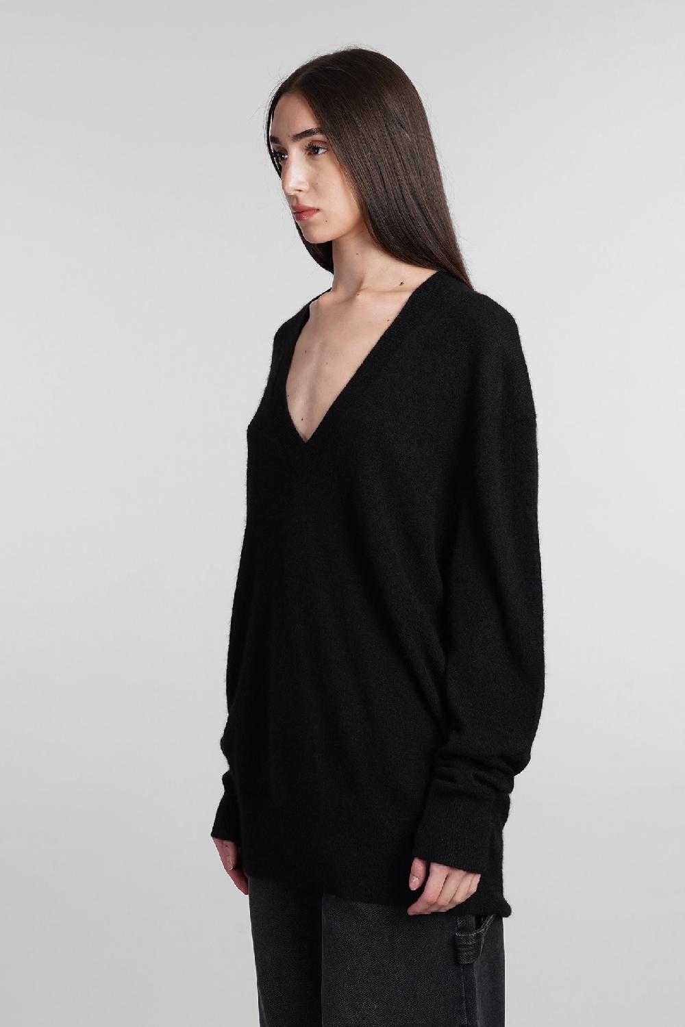 Deliberti Isabel Marant Maglia larana in lana nera cod. 407745 - Deliberti The Luxury Shopping Fino Al -60%