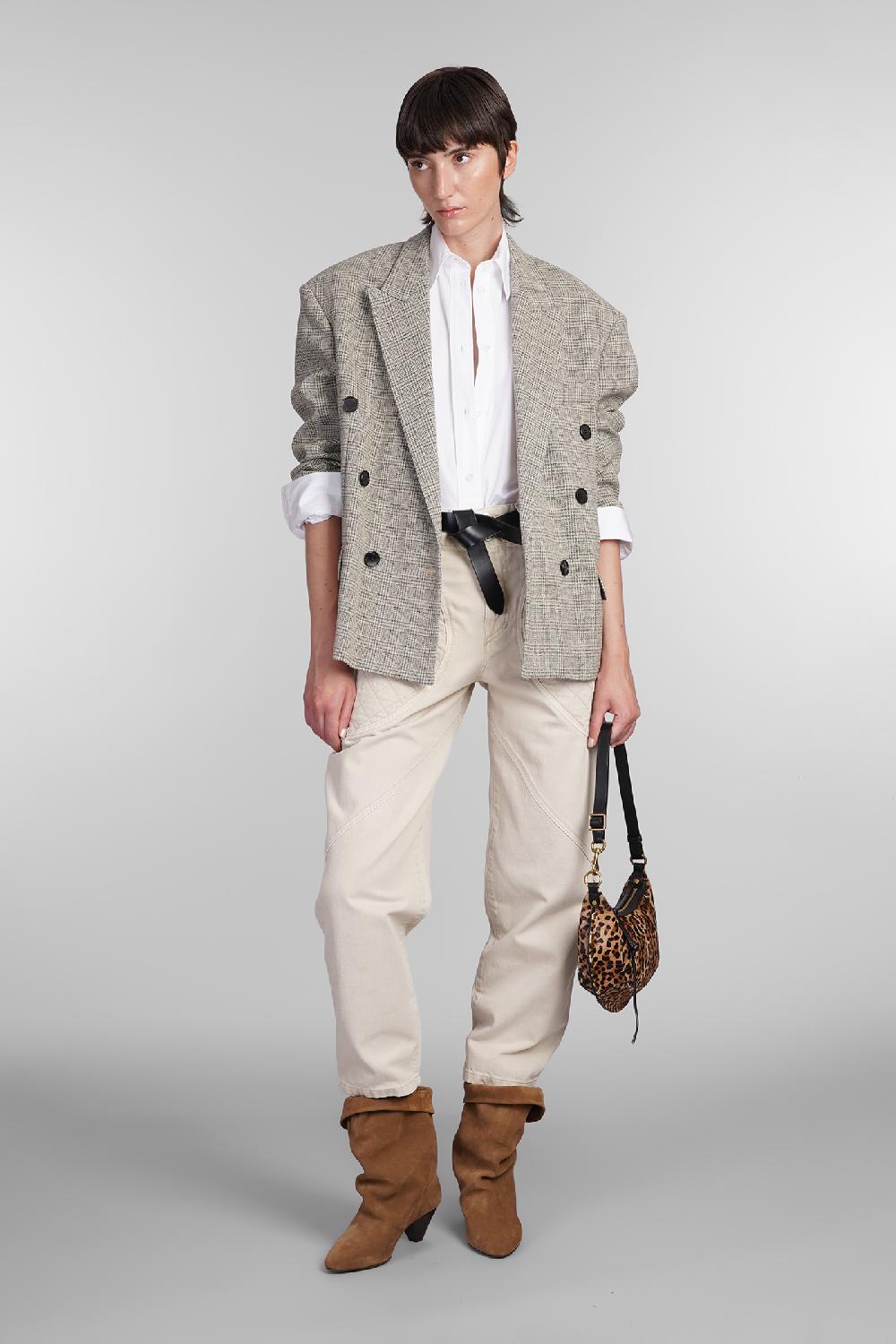 Deliberti Isabel Marant Blazer klero in lana beige cod. 405189 - Deliberti The Luxury Shopping Affare Del Giorno
