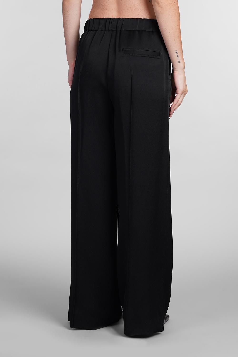 Deliberti Jil Sander Pantalone in acetato nero cod. 393232 - Deliberti The Luxury Shopping Convenienza