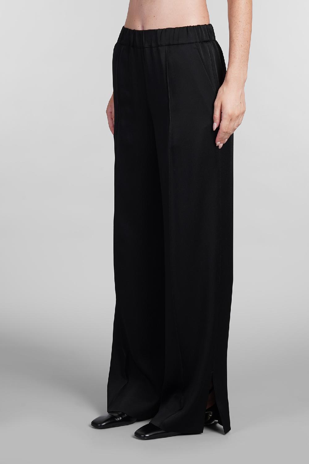 Deliberti Jil Sander Pantalone in acetato nero cod. 393232 - Deliberti The Luxury Shopping Convenienza