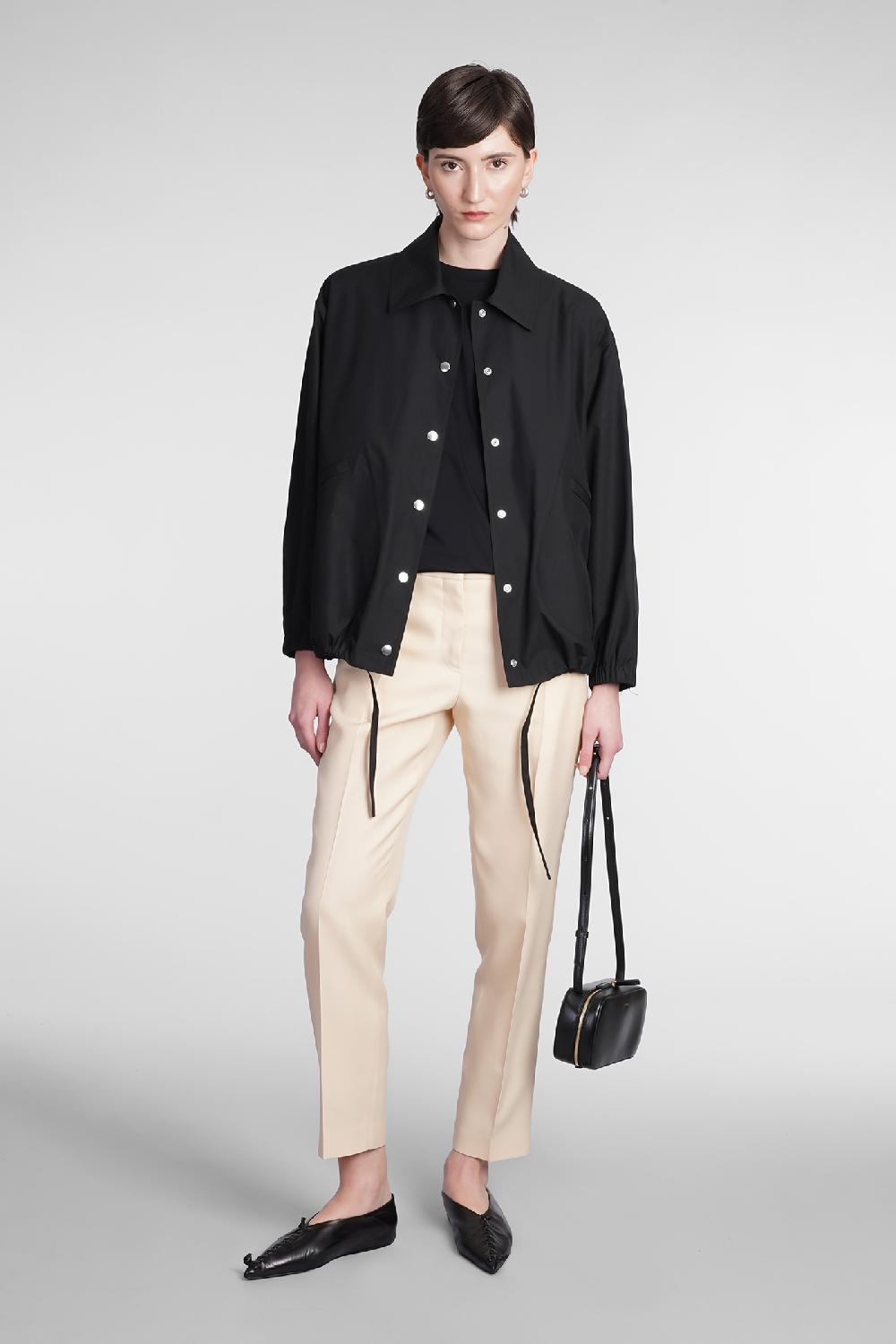 Deliberti Jil Sander T-shirt in cotone nero cod. 368298 - Deliberti The Luxury Shopping Economico