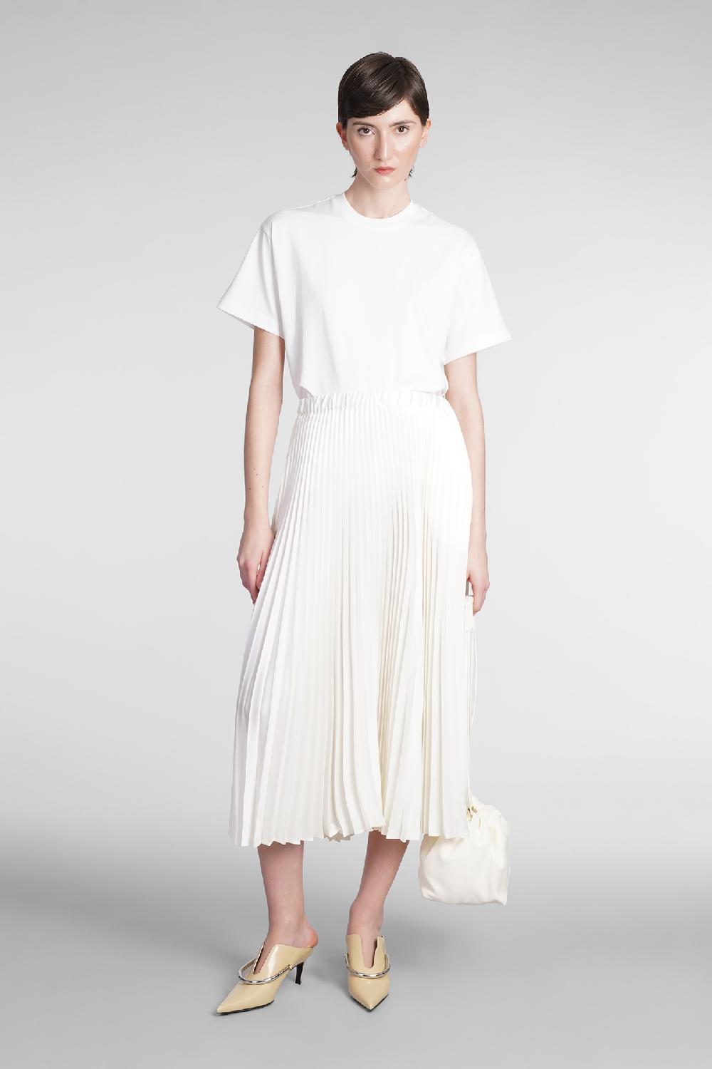 Deliberti Jil Sander T-shirt 3-pack in cotone bianco cod. 342037 - Deliberti The Luxury Shopping In Vendita