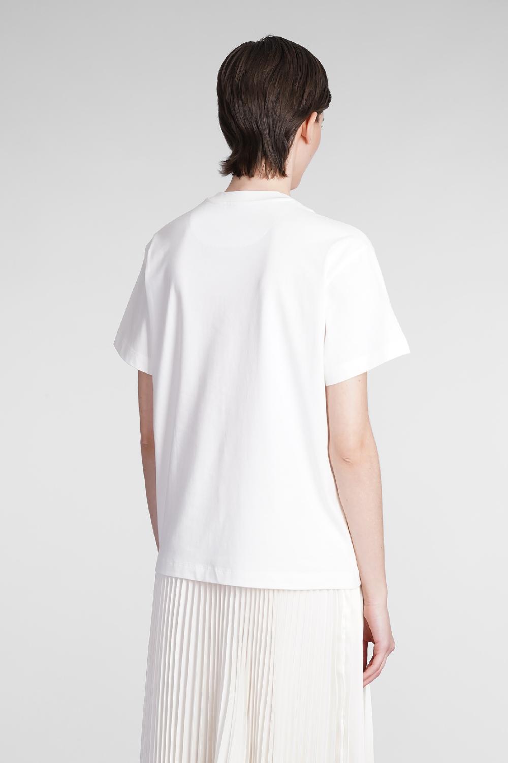 Deliberti Jil Sander T-shirt 3-pack in cotone bianco cod. 342037 - Deliberti The Luxury Shopping In Vendita