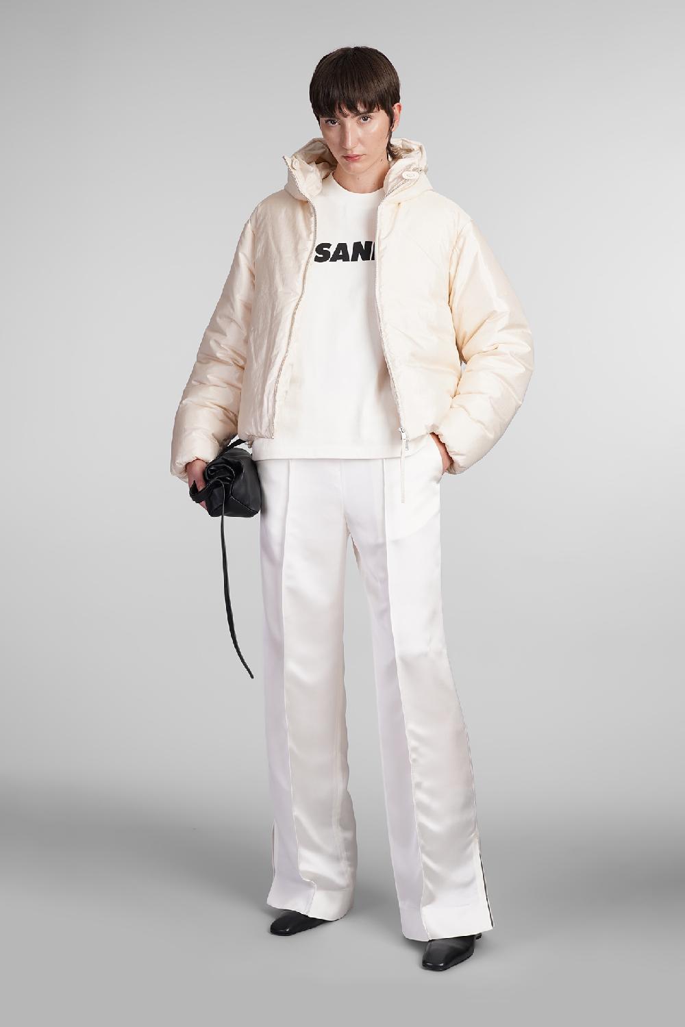 Deliberti Jil Sander Pantalone in cupro bianco cod. 406758 - Deliberti The Luxury Shopping Hotsell
