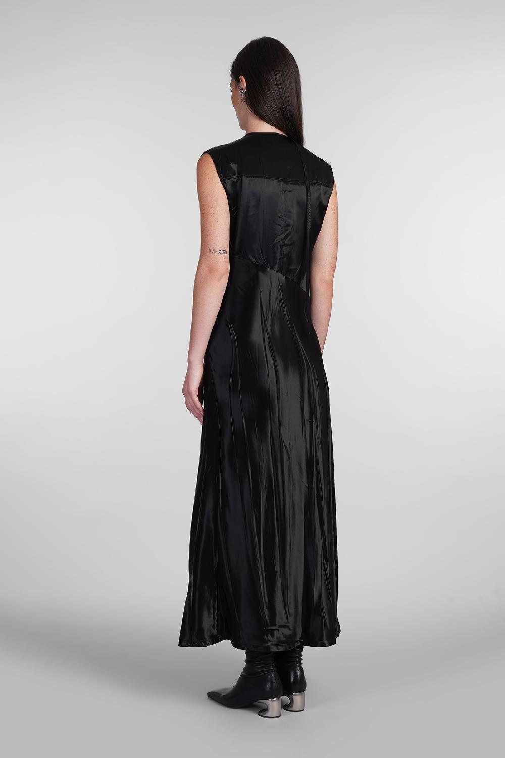 Deliberti Jil Sander Abito in cupro nero cod. 405286 - Deliberti The Luxury Shopping Vendita Calda