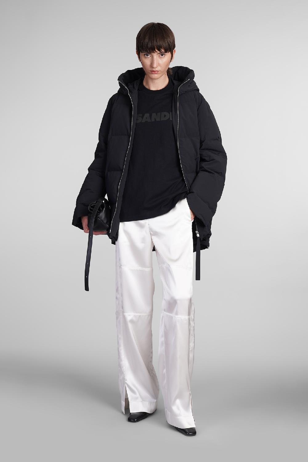 Deliberti Jil Sander Pantalone in viscosa bianca cod. 408921 - Deliberti The Luxury Shopping Vendita Economica