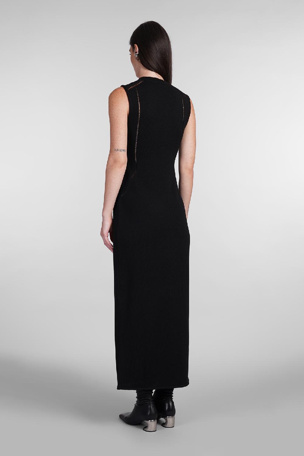 Deliberti Jil Sander Abito in cotone nero cod. 404764 - Deliberti The Luxury Shopping Saldi Di Fabbrica