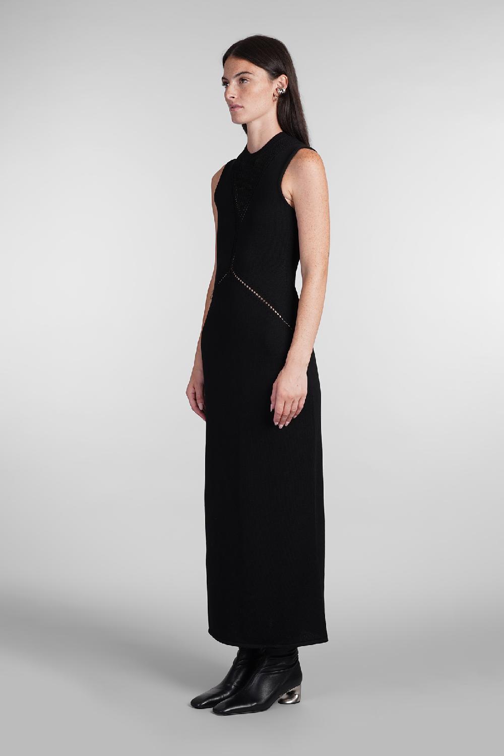 Deliberti Jil Sander Abito in cotone nero cod. 404764 - Deliberti The Luxury Shopping Saldi Di Fabbrica