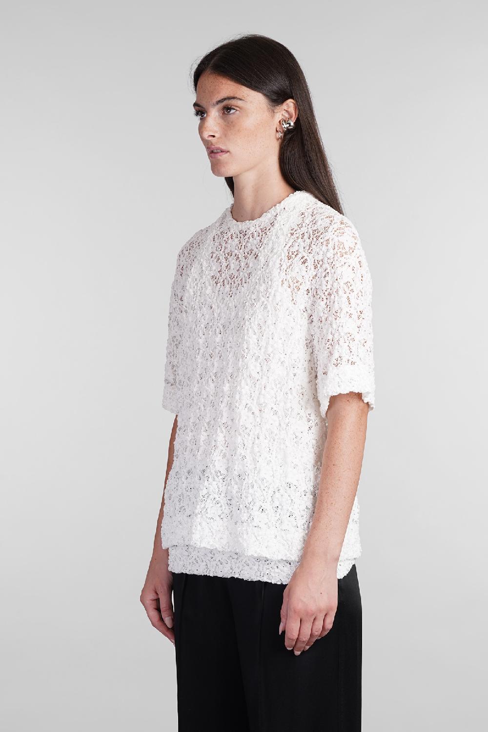 Deliberti Jil Sander Topwear in cotone bianco cod. 404765 - Deliberti The Luxury Shopping I Più Venduti