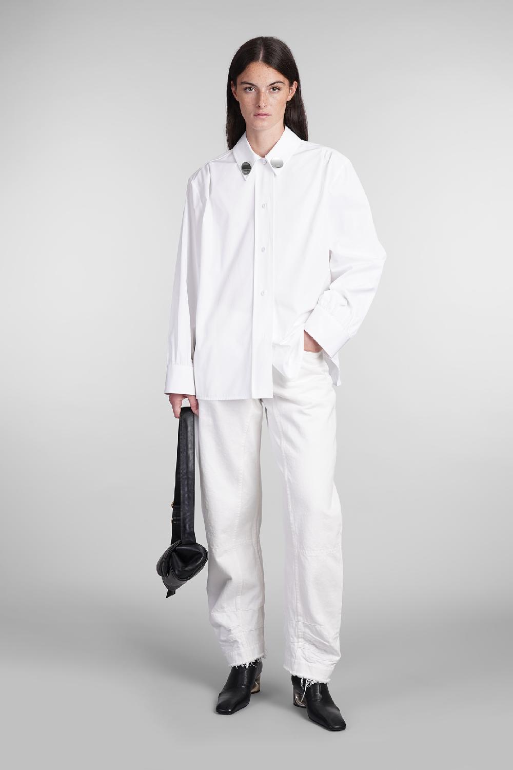 Deliberti Jil Sander Camicia in cotone bianco cod. 404766 - Deliberti The Luxury Shopping Vendite Flash