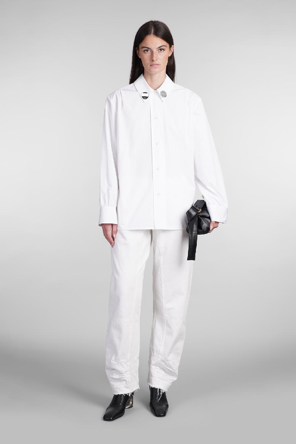 Deliberti Jil Sander Jeans in cotone bianco cod. 404773 - Deliberti The Luxury Shopping Moda