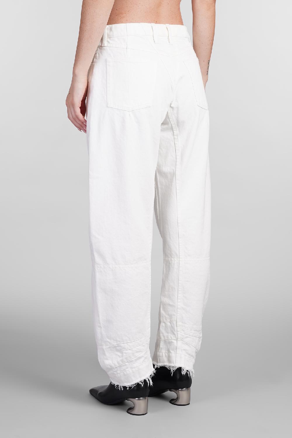 Deliberti Jil Sander Jeans in cotone bianco cod. 404773 - Deliberti The Luxury Shopping Moda