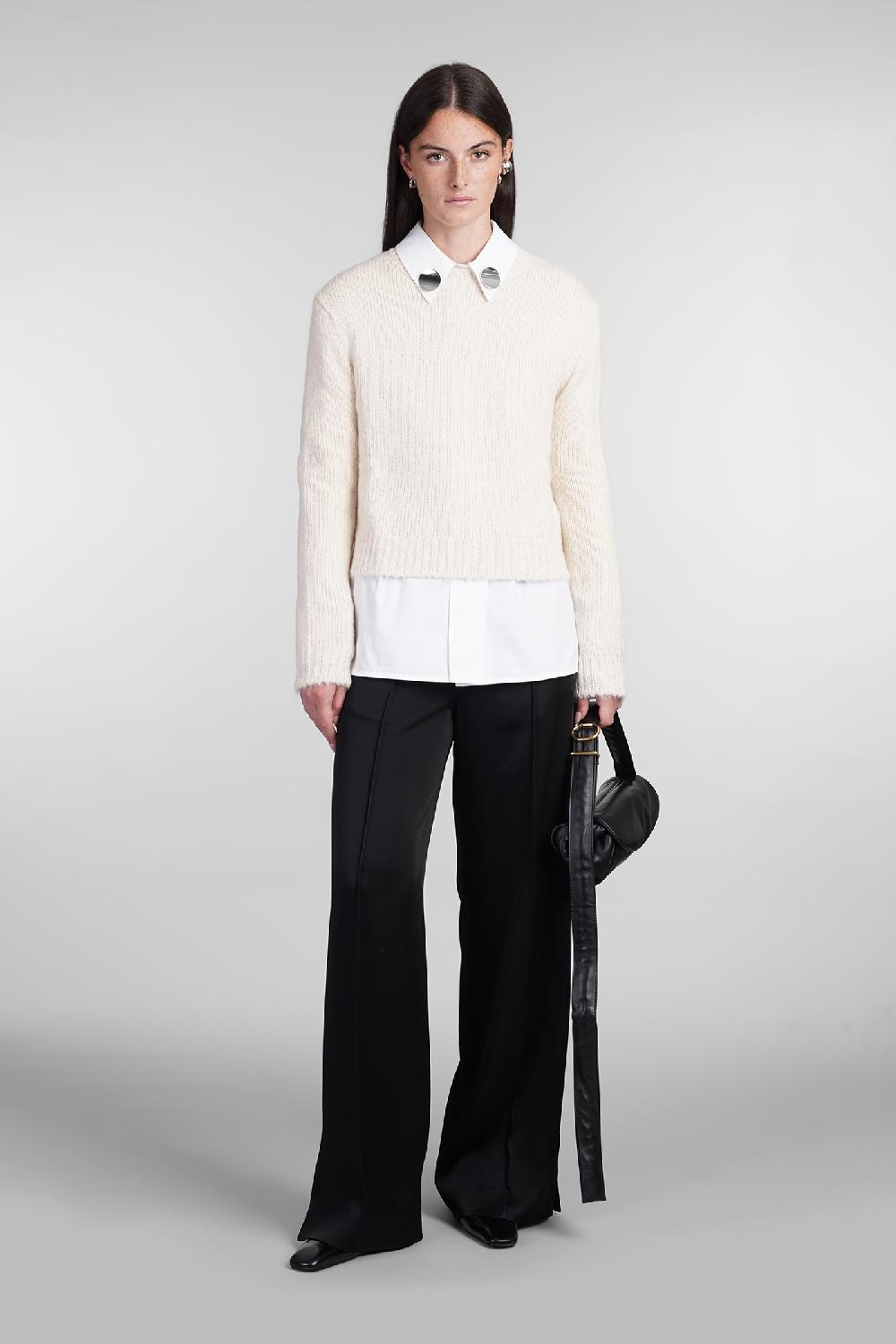 Deliberti Jil Sander Maglia in lana beige cod. 404782 - Deliberti The Luxury Shopping Flash Sale