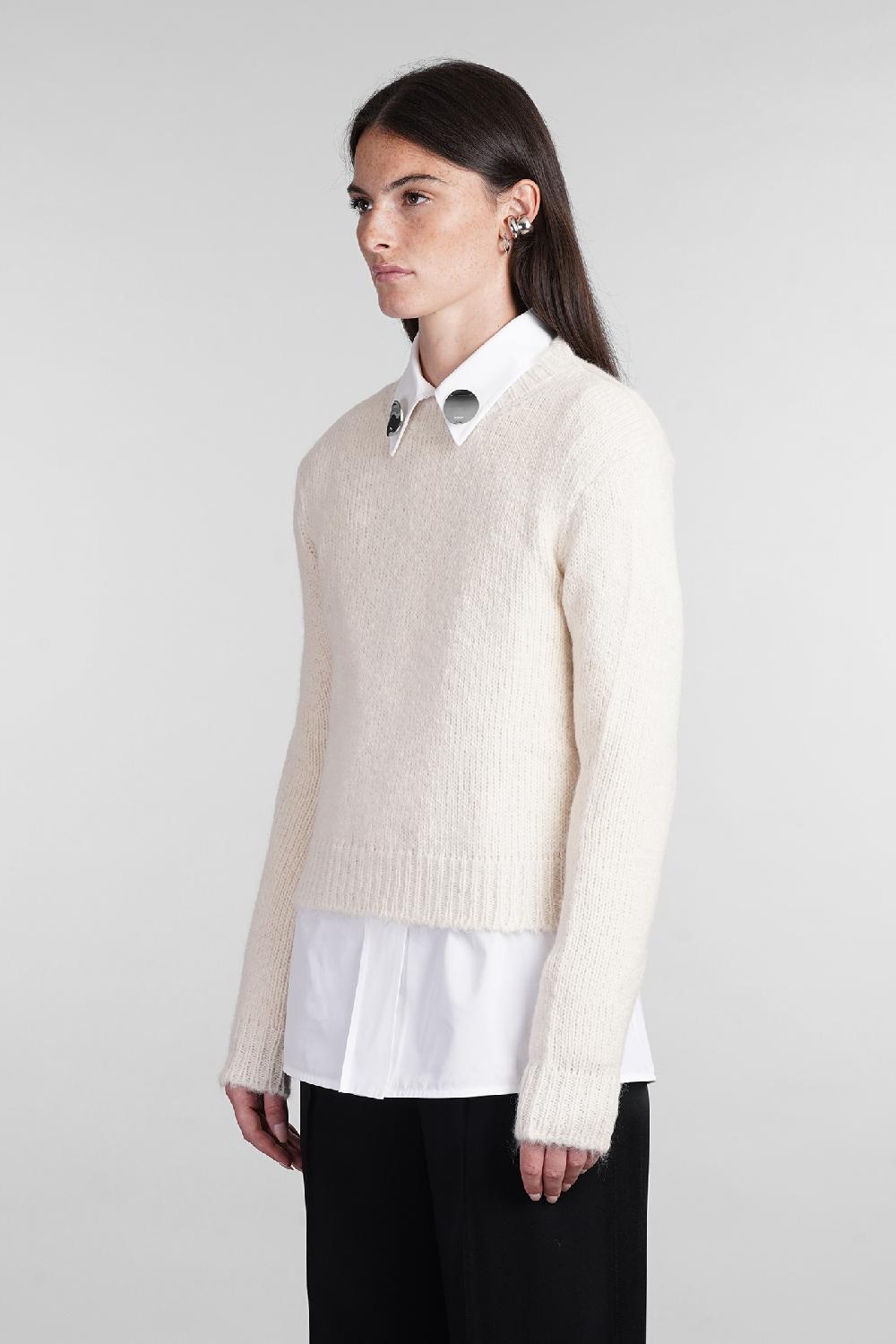 Deliberti Jil Sander Maglia in lana beige cod. 404782 - Deliberti The Luxury Shopping Flash Sale