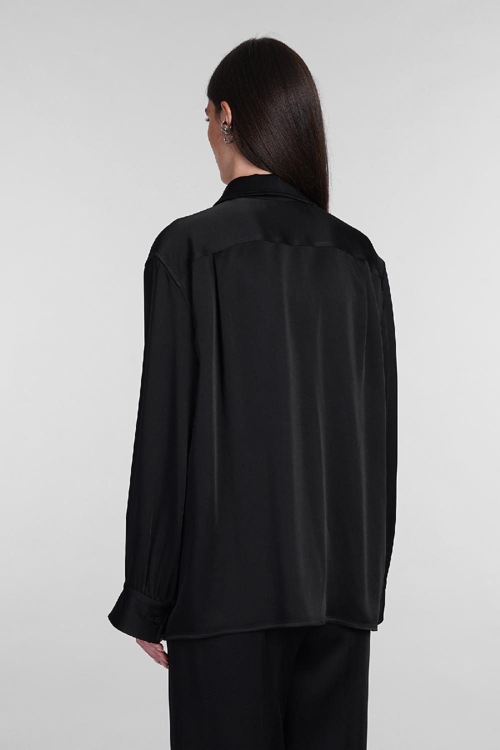 Deliberti Jil Sander Camicia in acetato nero cod. 404786 - Deliberti The Luxury Shopping Vendite stagionali
