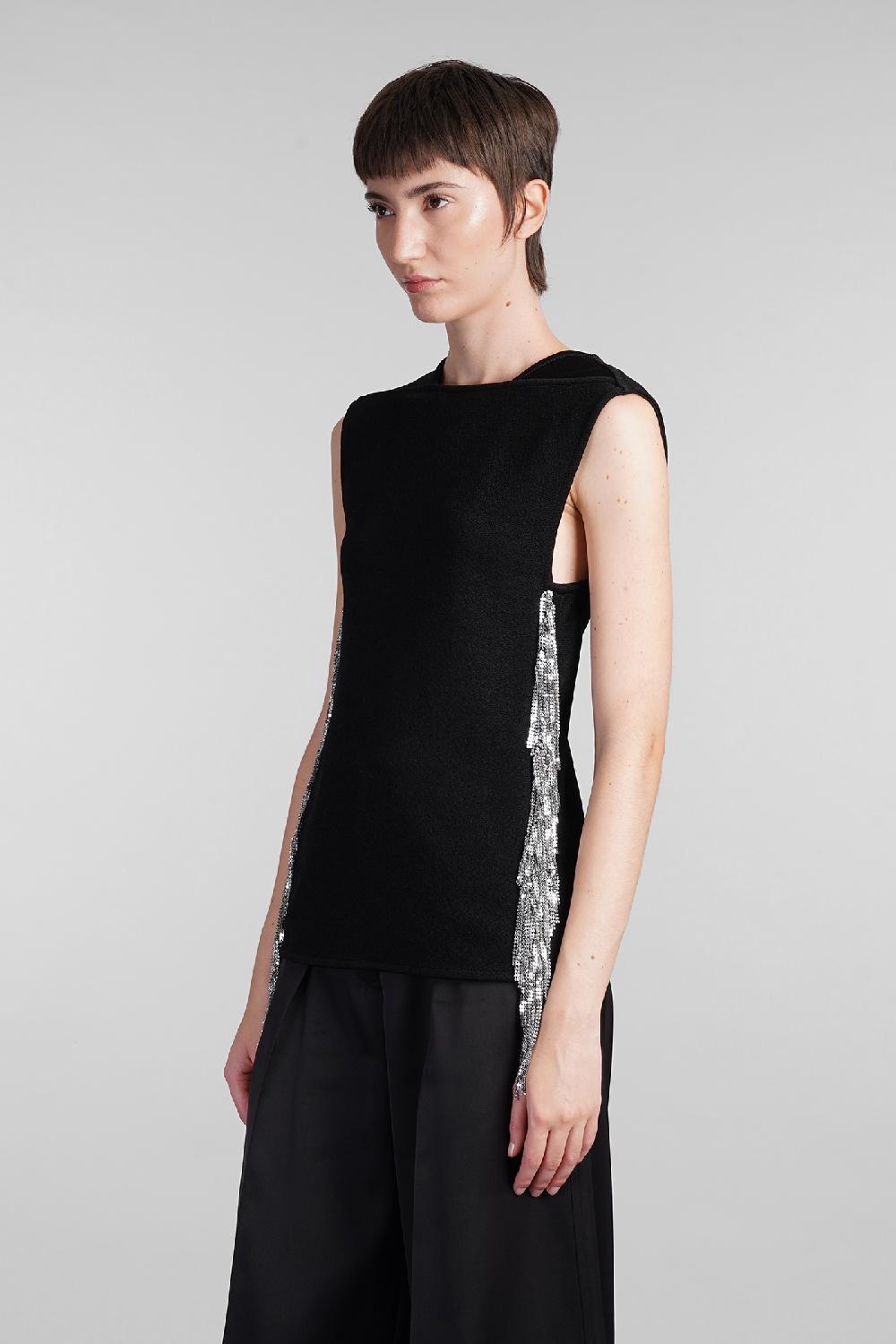 Deliberti Jil Sander Topwear in viscosa nera cod. 409652 - Deliberti The Luxury Shopping Offerta per la Festa della Mamma