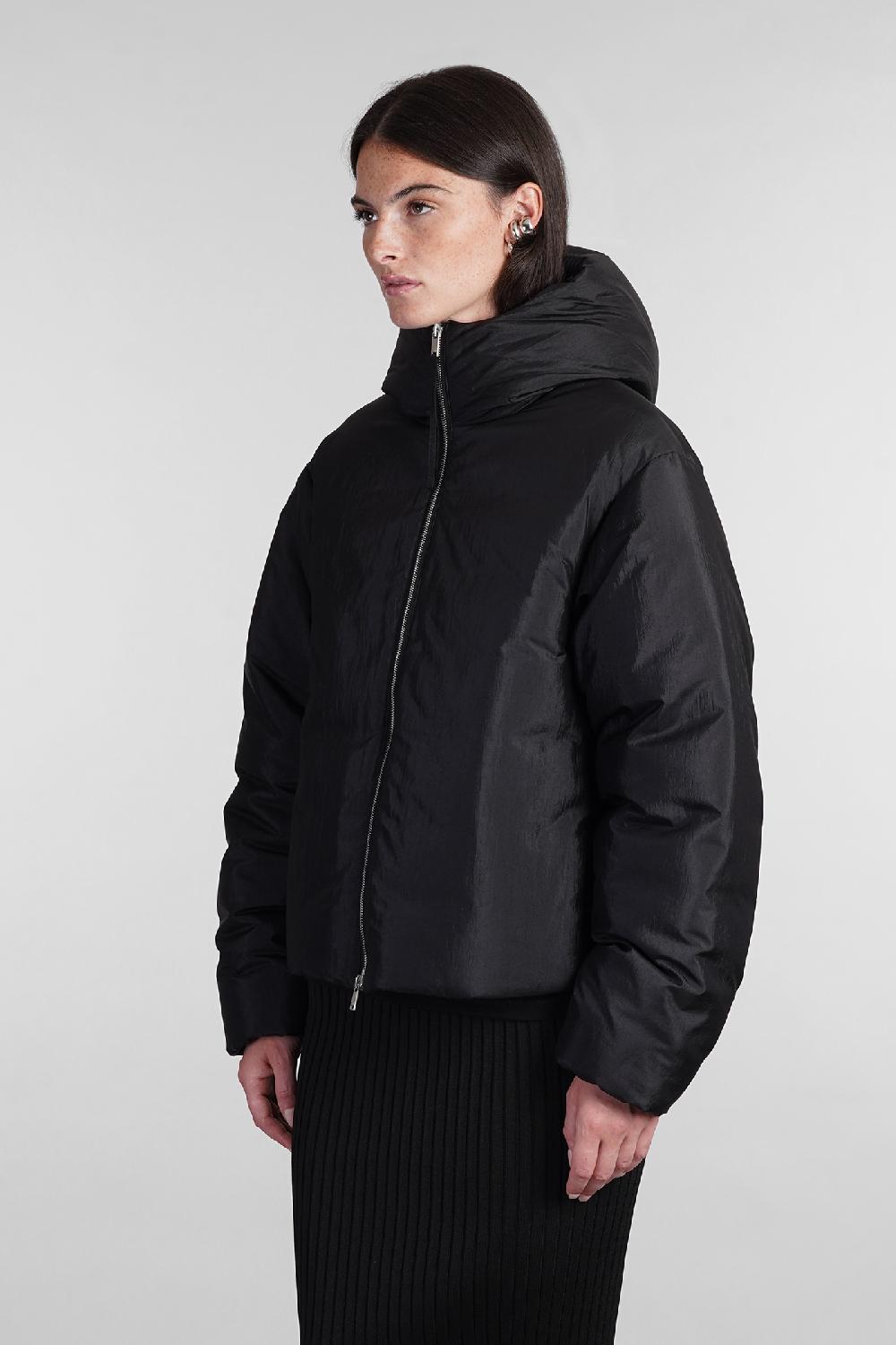 Deliberti Jil Sander Piumino in poliammide nera cod. 404792 - Deliberti The Luxury Shopping Smaltimento dello stoccaggio