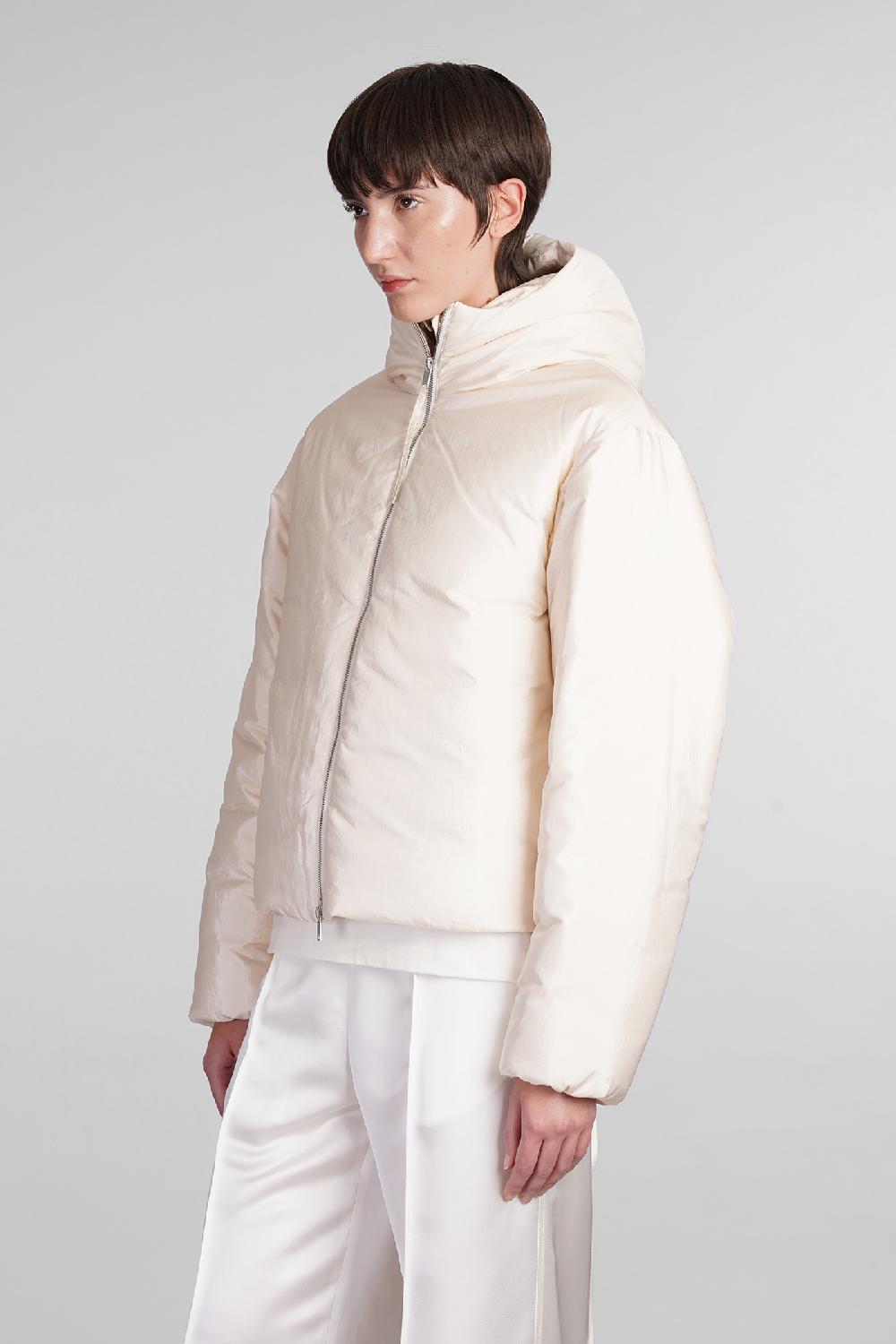 Deliberti Jil Sander Piumino in poliammide beige cod. 404793 - Deliberti The Luxury Shopping Vendita calda