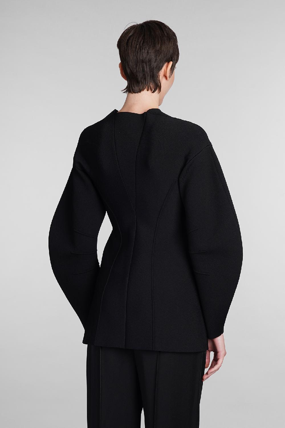 Deliberti Jil Sander Maglia in viscosa nera cod. 410028 - Deliberti The Luxury Shopping Latest fashion