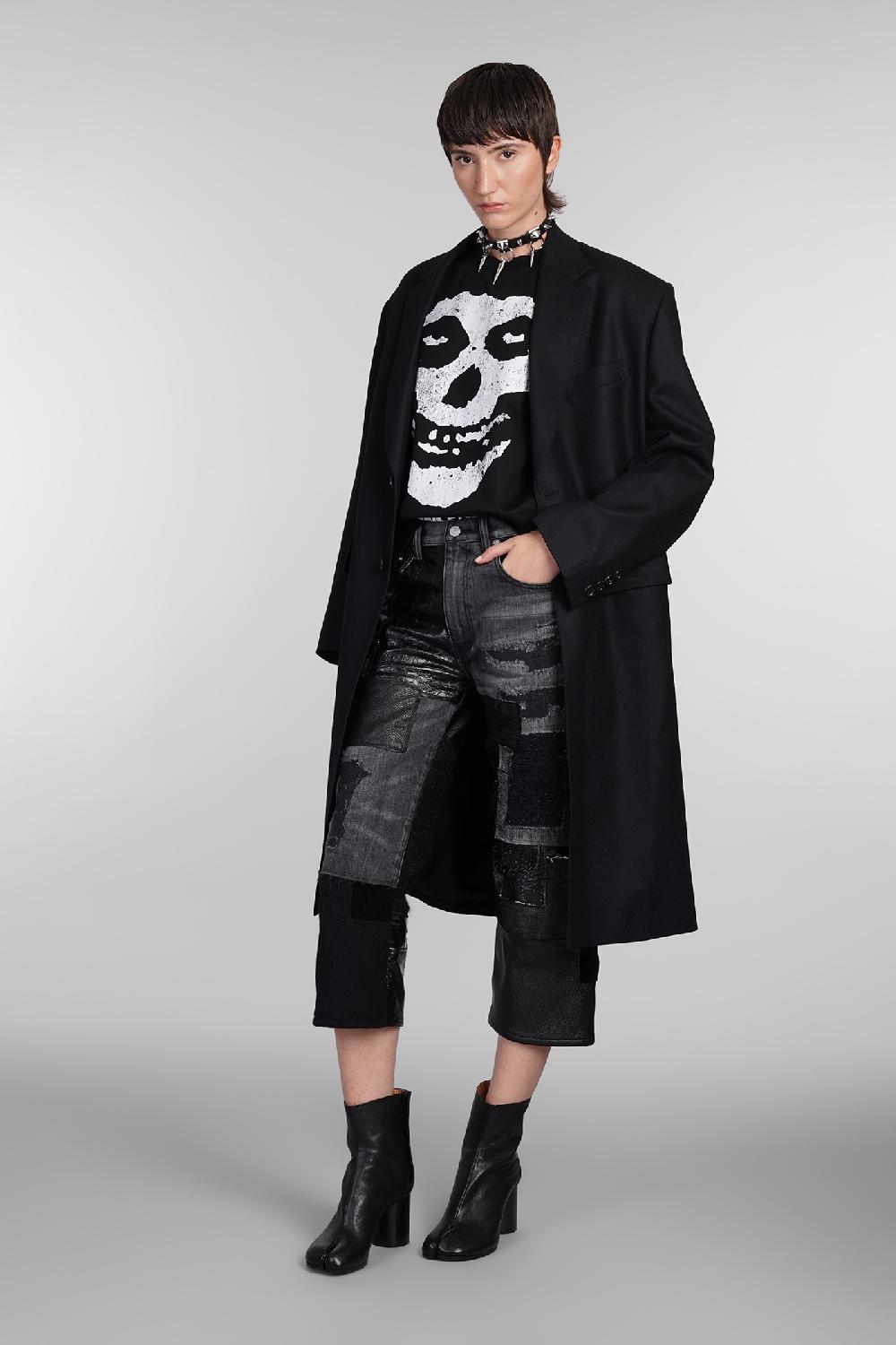 Deliberti Junya watanabe Jeans in cotone nero cod. 407132 - Deliberti The Luxury Shopping Bestseller