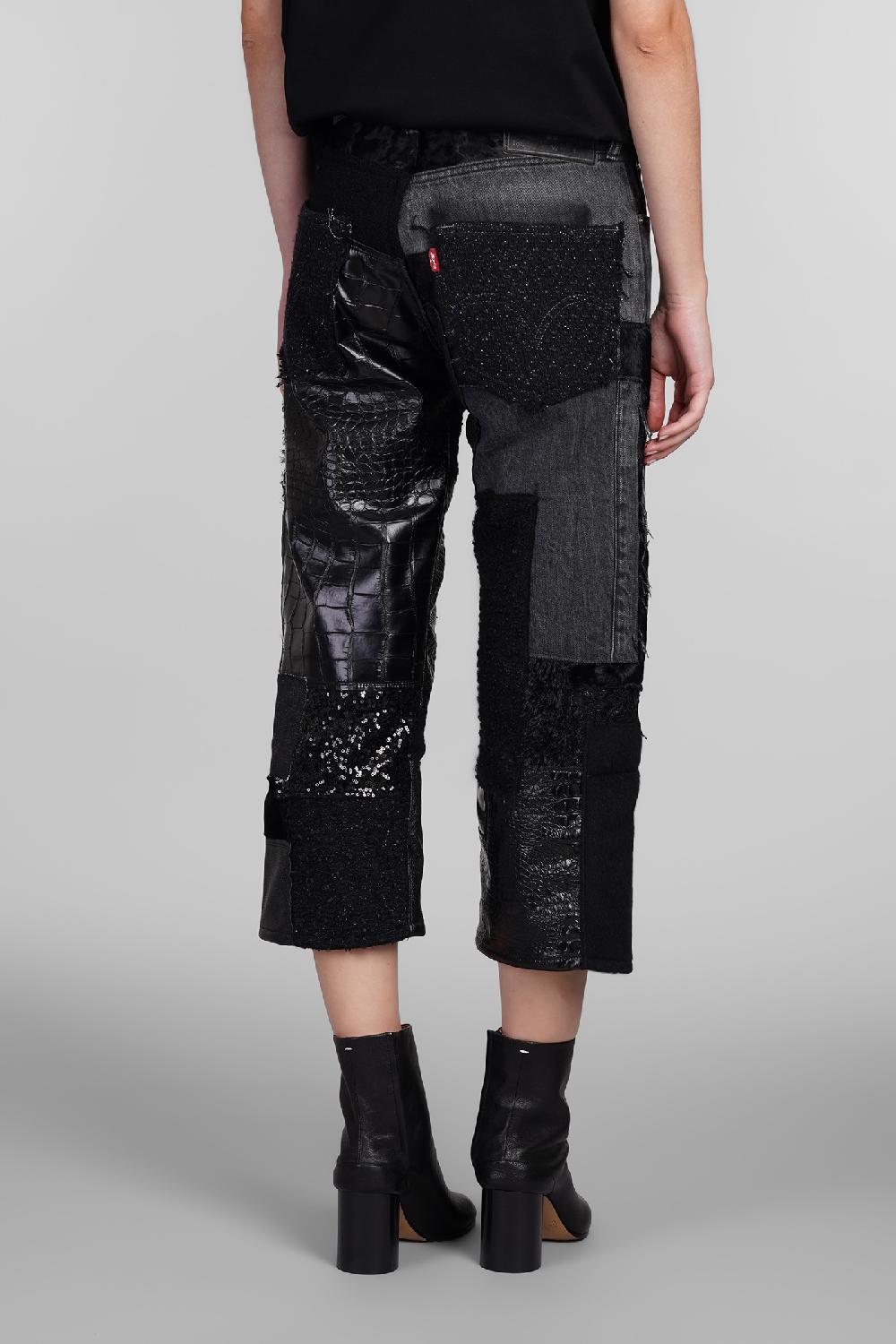 Deliberti Junya watanabe Jeans in cotone nero cod. 407132 - Deliberti The Luxury Shopping Bestseller