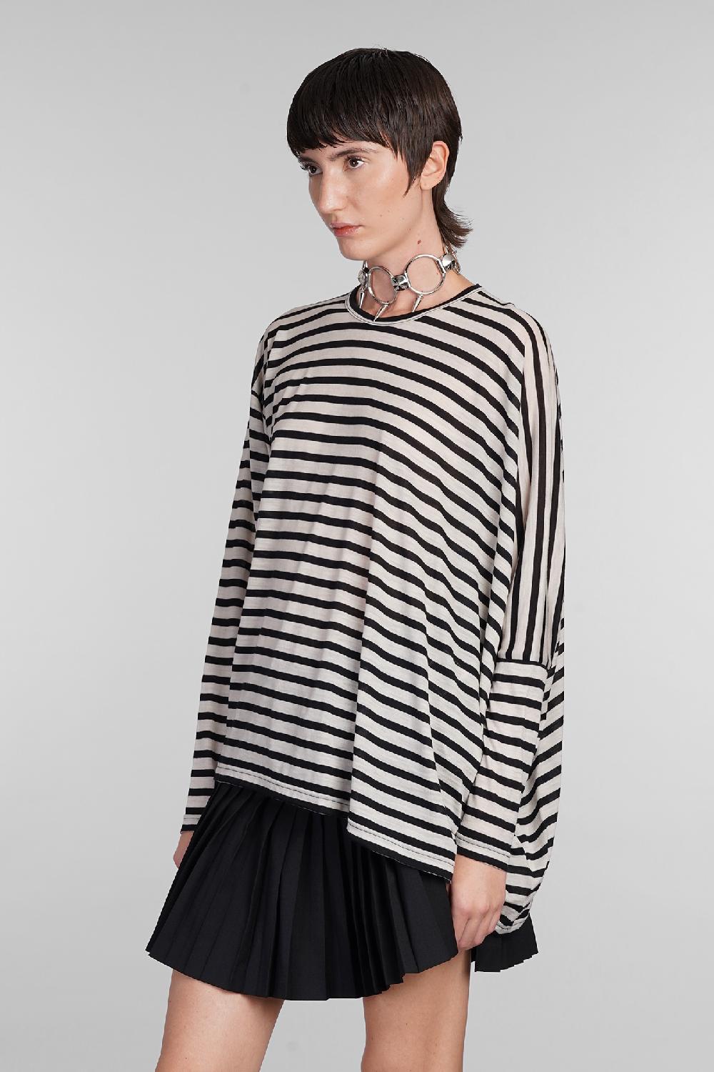 Deliberti Junya watanabe T-shirt in lana beige cod. 407134 - Deliberti The Luxury Shopping Liquidazione