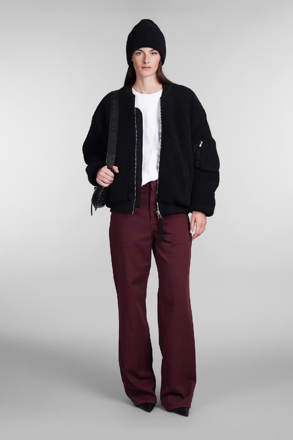 Deliberti Laneus Bomber in lana nera cod. 404475 - Deliberti The Luxury Shopping Prezzo basso