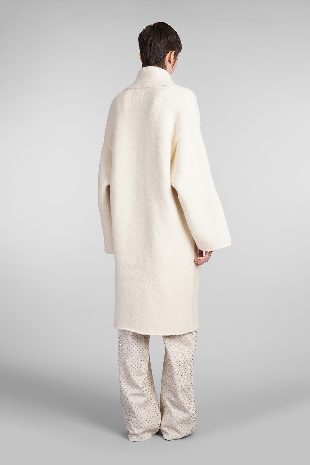 Deliberti Laneus Cappotto in lana beige cod. 407320 - Deliberti The Luxury Shopping Ultimi tre giorni