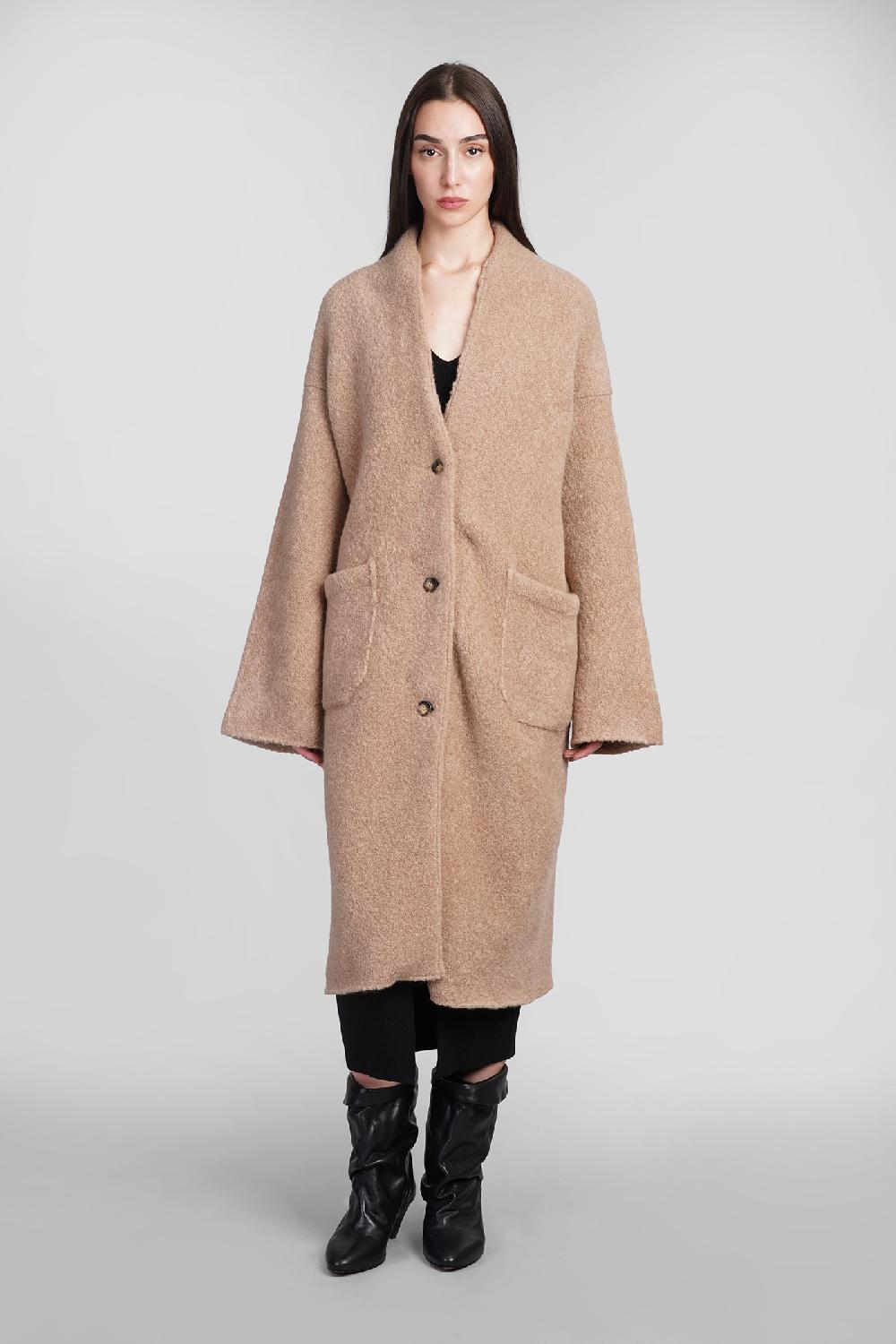 Deliberti Laneus Cappotto in lana cammello cod. 407321 - Deliberti The Luxury Shopping