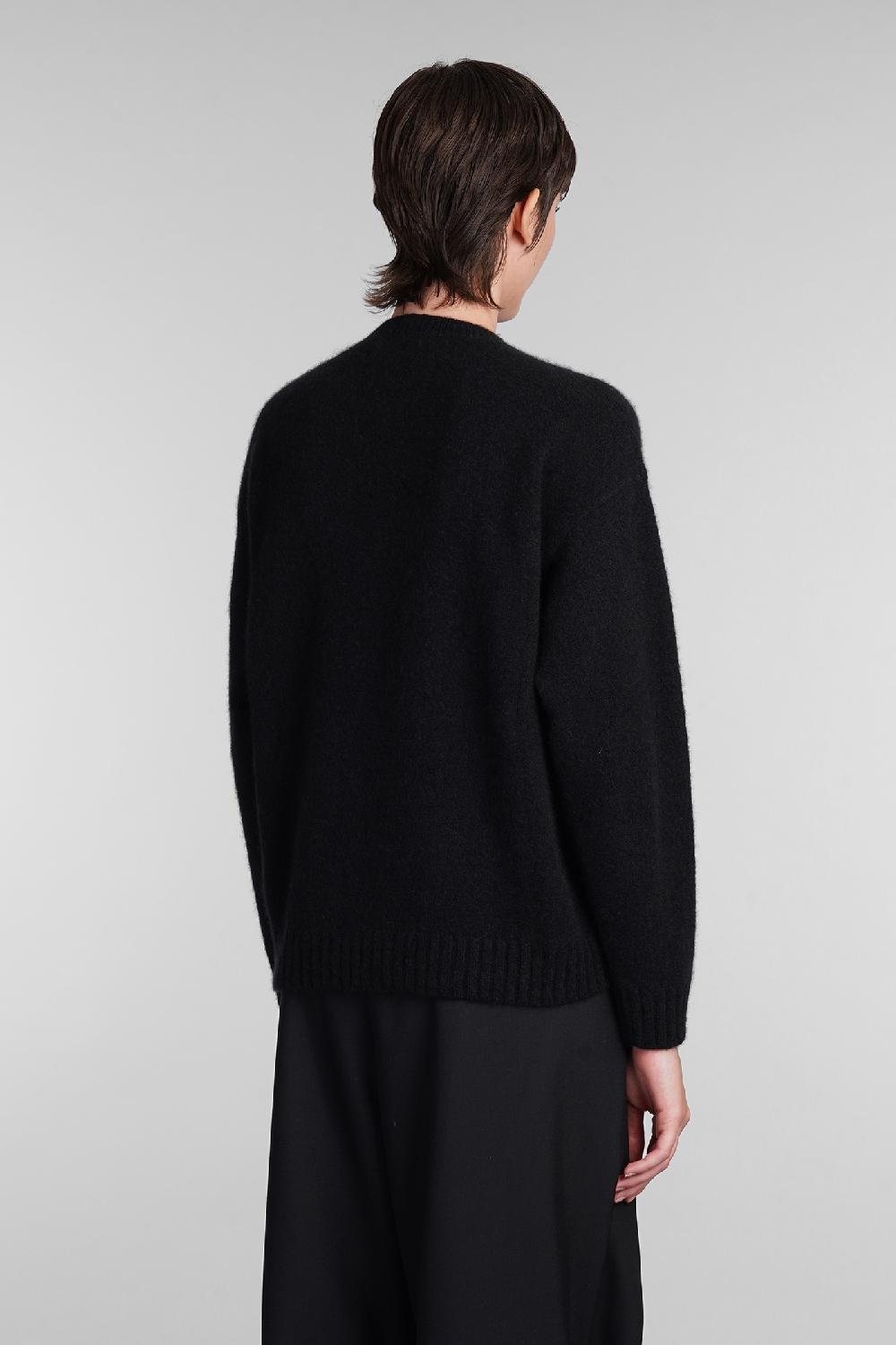 Deliberti Laneus Maglia in cashmere nera cod. 407322 - Deliberti The Luxury Shopping Latest stili