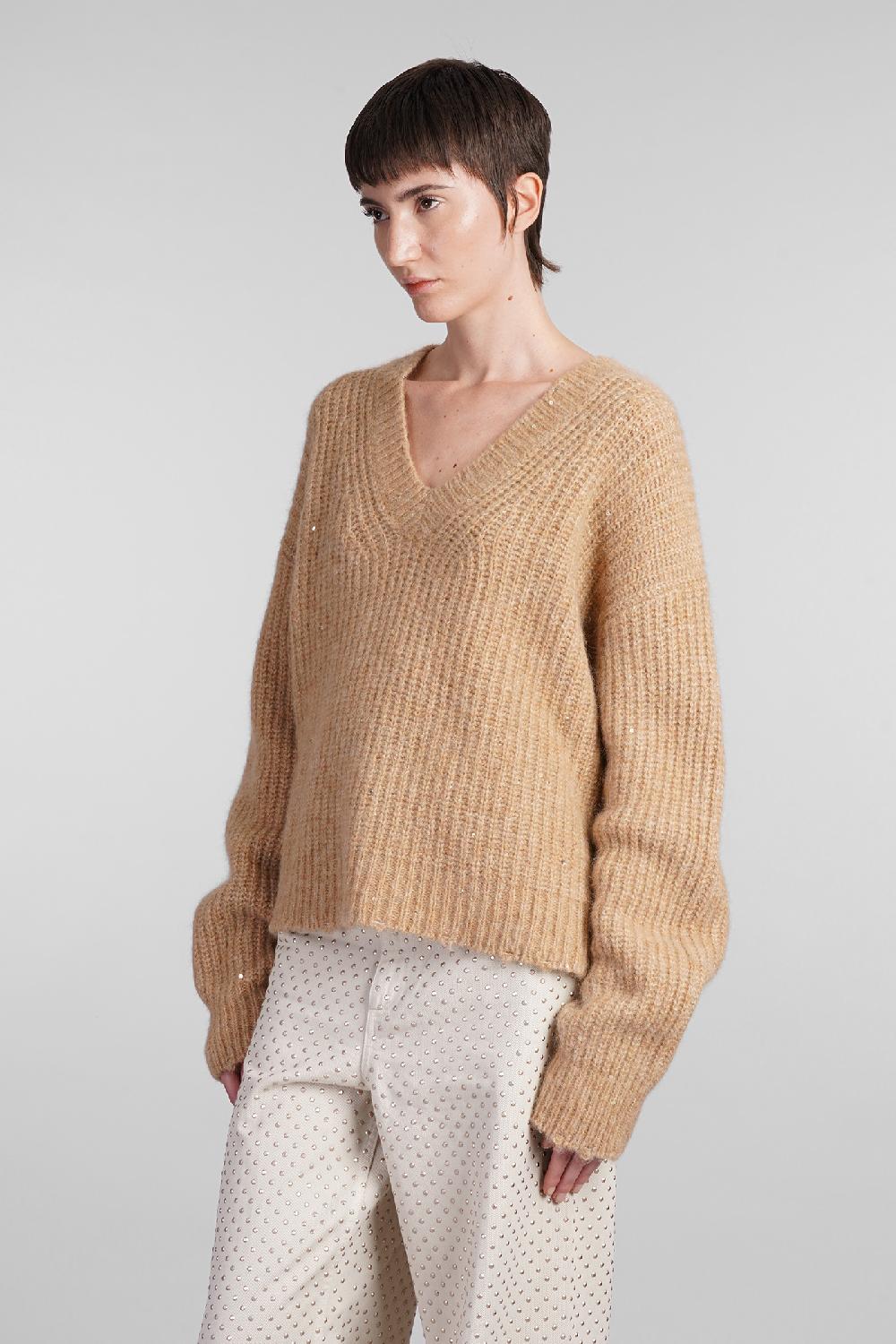Deliberti Laneus Maglia in cashmere cammello cod. 407323 - Deliberti The Luxury Shopping Ultimi due giorni