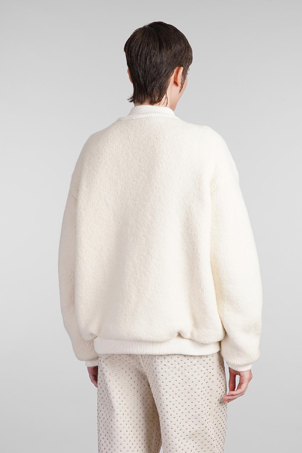 Deliberti Laneus Bomber in lana beige cod. 407324 - Deliberti The Luxury Shopping Ultimo giorno