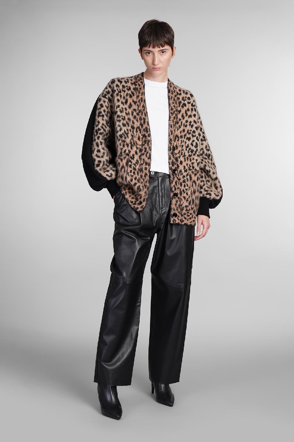 Deliberti Laneus Cardigan in poliammide animalier cod. 409122 - Deliberti The Luxury Shopping Fino al 60% di sconto