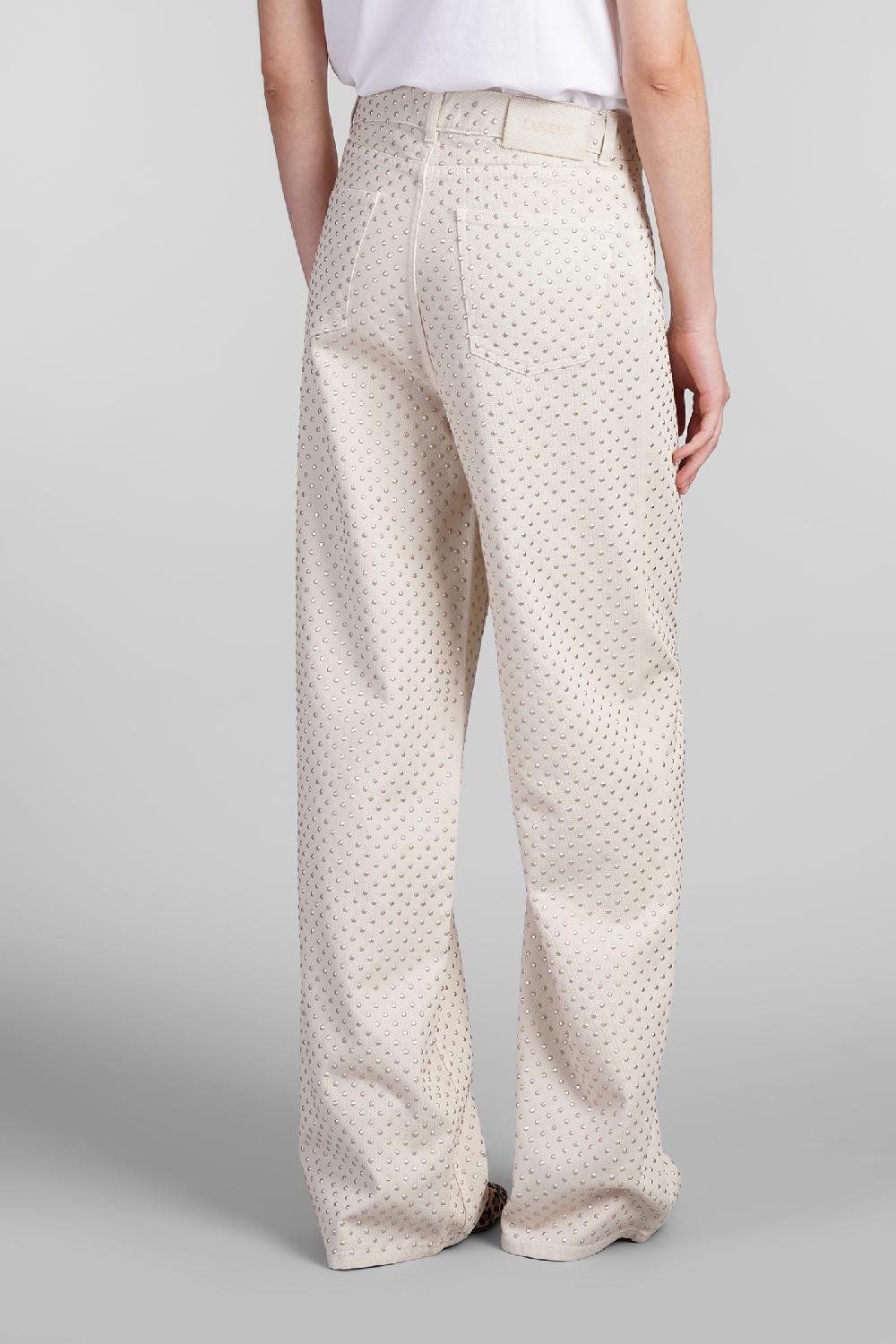Deliberti Laneus Jeans in cotone beige cod. 402688 - Deliberti The Luxury Shopping Offerta speciale della fabbrica