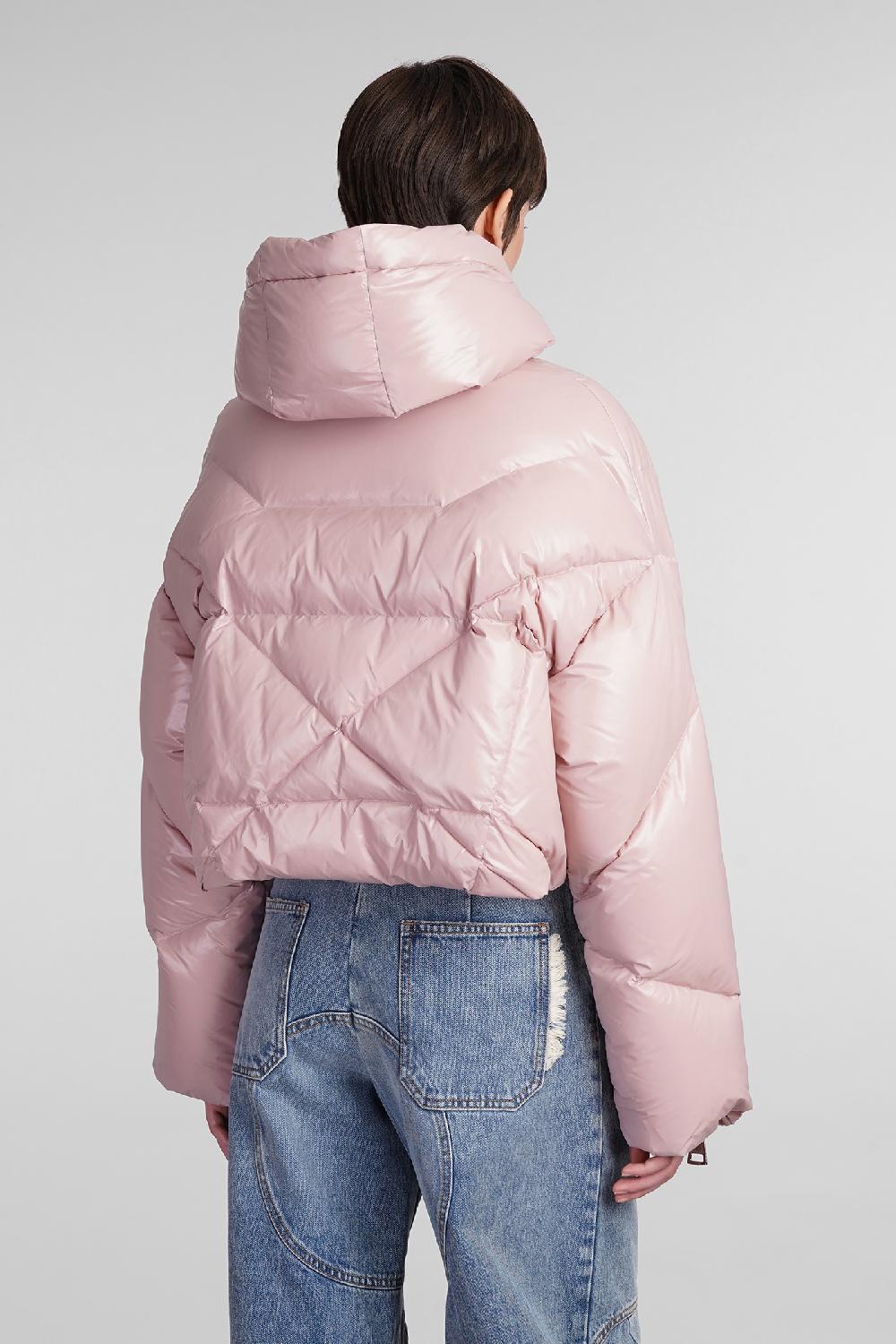 Deliberti Khrisjoy Piumino in poliammide rosa cod. 406380 - Deliberti The Luxury Shopping Trasporto libero internazionale
