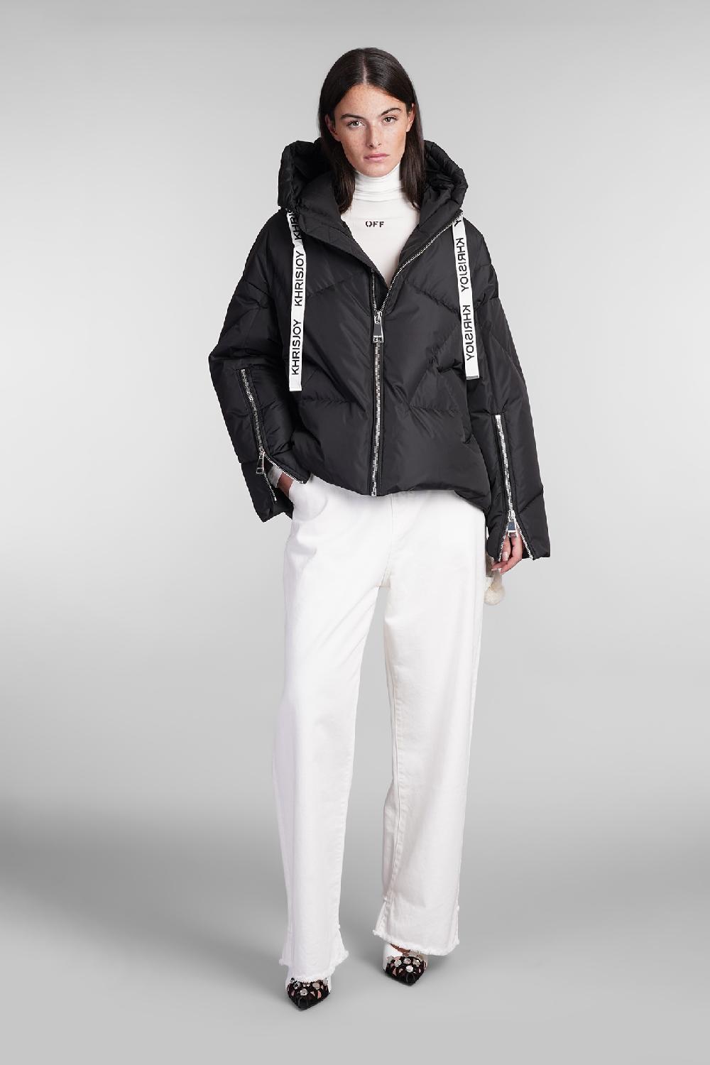 Deliberti Khrisjoy Piumino in poliestere nero cod. 402835 - Deliberti The Luxury Shopping Limitato a 3 giorni