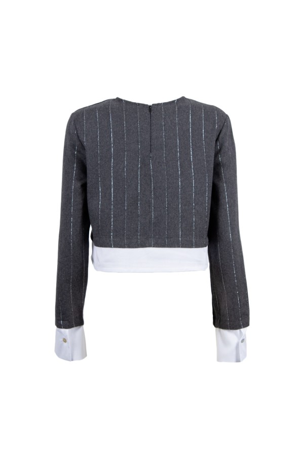 U R Ink MOA 234W42X CAMICIE e BLUSE GRIGIO Fino Al -60%