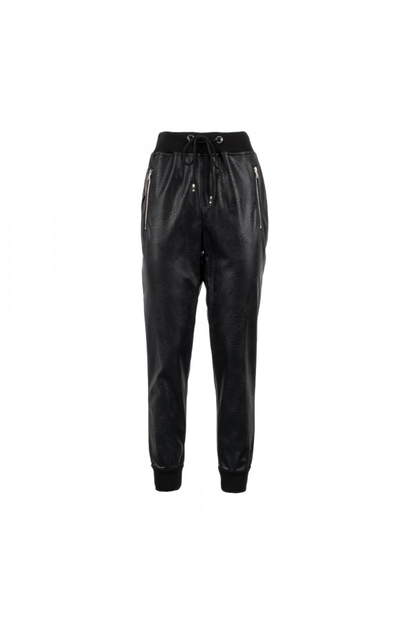 U R Ink ELIE 244W3D6 PANTALONI NERO Fino Al -60%