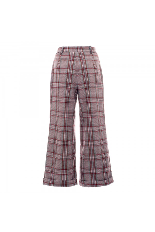 U R Ink PABLA244W2L4 PANTALONI CHECK Ultimi tre giorni