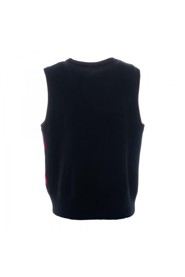U R Ink MEXICALI484W22A TOP e BODY NERO/MAGENTA Qualità Garantita