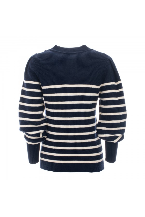 U R Ink OBERÁ484W23A TOP e BODY BLU/BIANCO Negozi Online