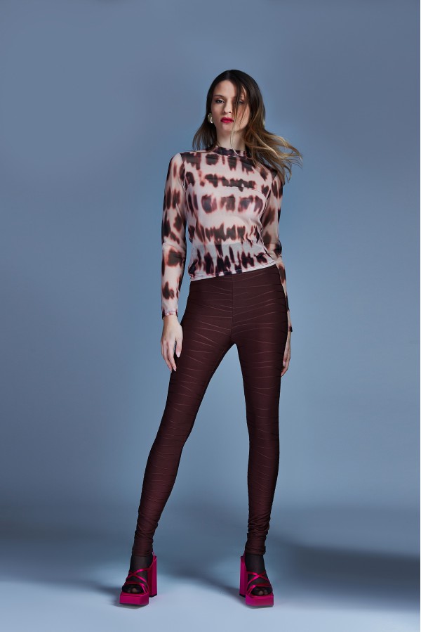 U R Ink MARTOS514W2I6 PANTALONI TABACCO Sottocosto