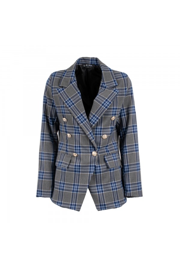 U R Ink LAUREL 404W3L4 GIACCHE CHECK Presa