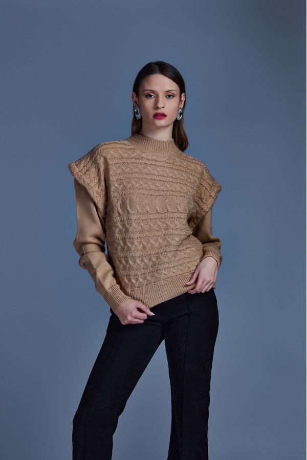 U R Ink MIREJA134W2B0 MAGLIERIA BEIGE Moda
