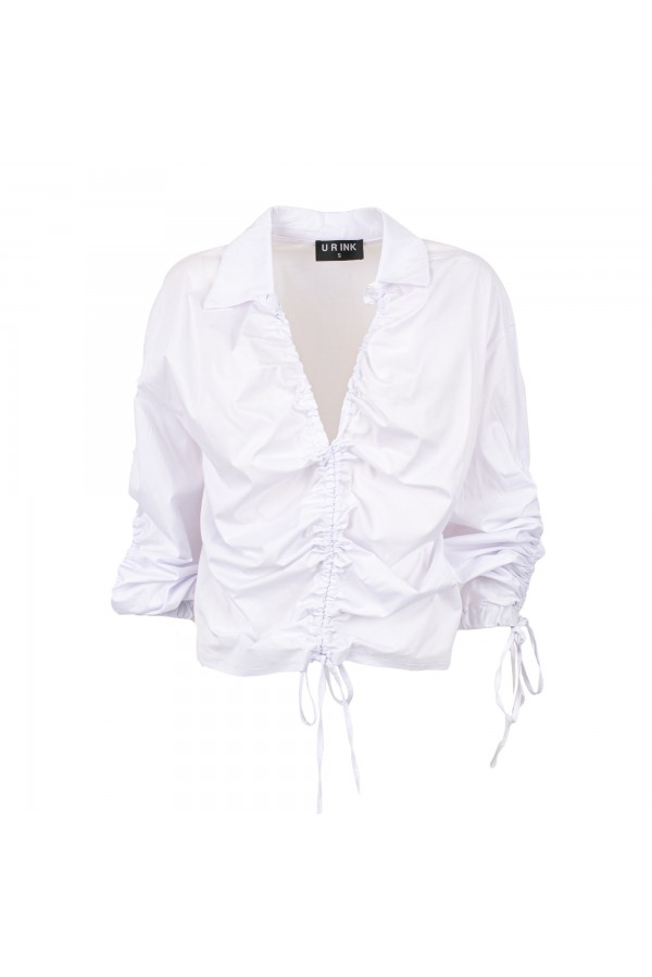 U R Ink CHILLAN254S3D7 CAMICIE e BLUSE BIANCO Promozione Limitata