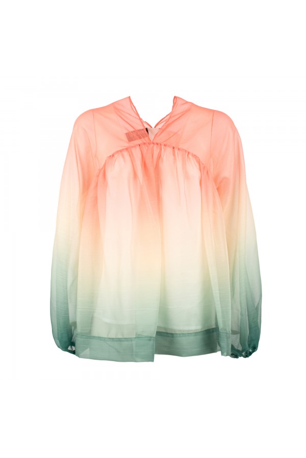 U R Ink SUCRE234S39F CAMICIE e BLUSE ROSA-VERDE Economico