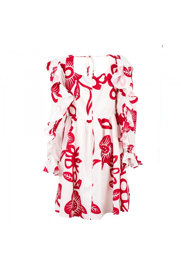 U R Ink JUNIN114S37F ABITI BIANCO/ROSSO Nuova